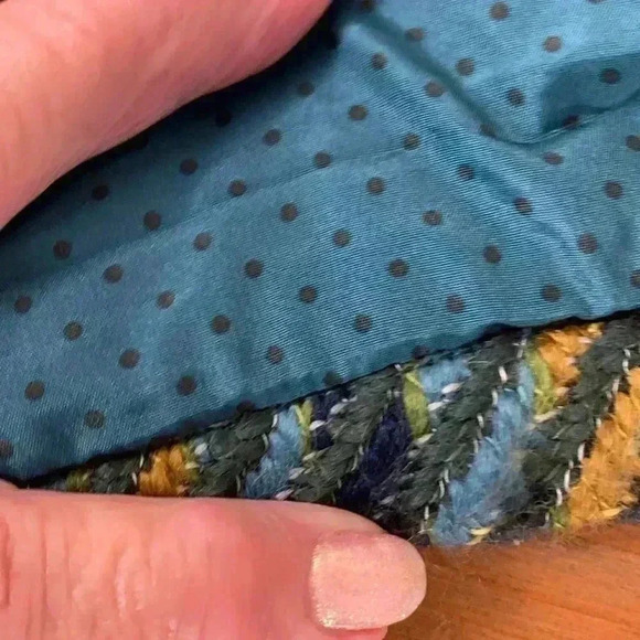 Zilch  Amsterdam Thick Wool Blend Skirt, Gorgeous Fabric, Side Zipper, Size S - Picture 9 of 10